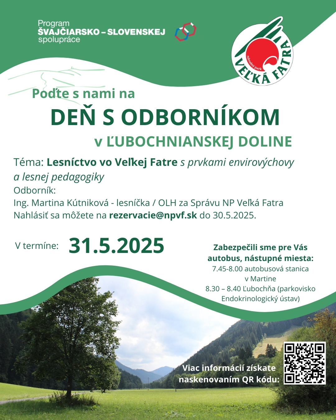 Deň s odborníkom v Ľubochnianskej doline